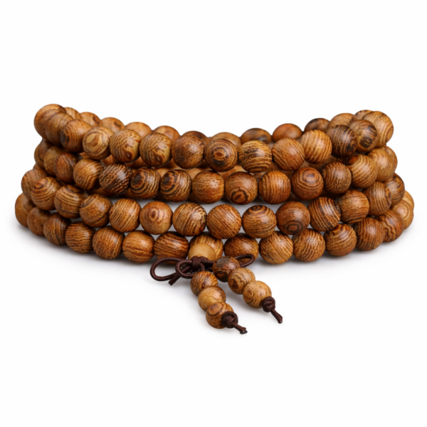 Bracelet perle de bois.